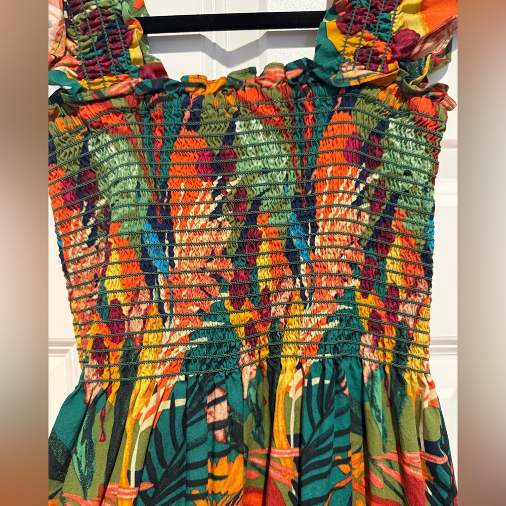 Evereve O.P.T. Calypso Tiered Maxi Dress Tropical - Picture 4 of 5